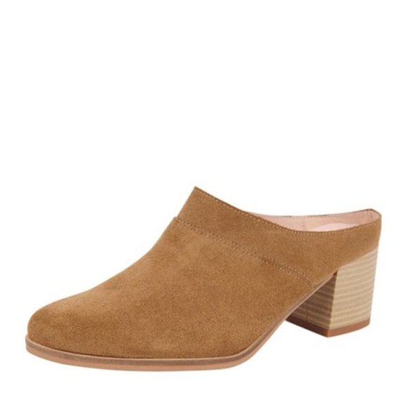 Patricia Green Shoes - Suede Lillian Mule/Clog by PATRICIA GREEN - NIB